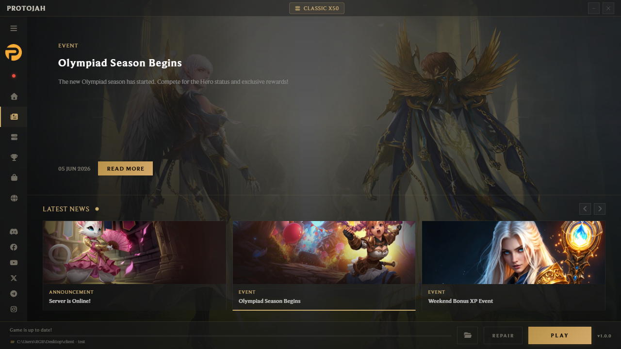 News tab